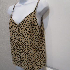 SANCTUARY ANIMAL PRINT TANK TOP SMALL